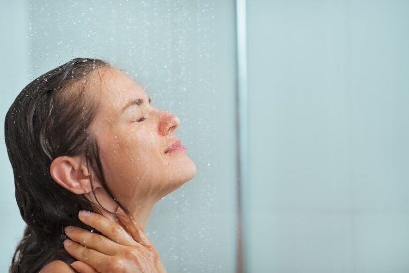 benefits of showering less