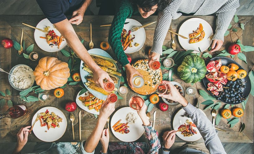 The challenges and advantages to being vegan during Thanksgiving.