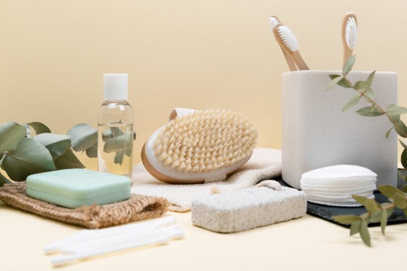 Wellness and relaxation products on display