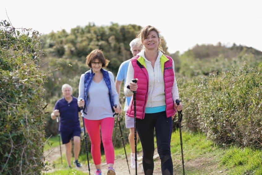 Heart Patients Gain from a Good Nordic Walk