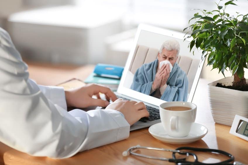 Telemedicine visits are on the decline