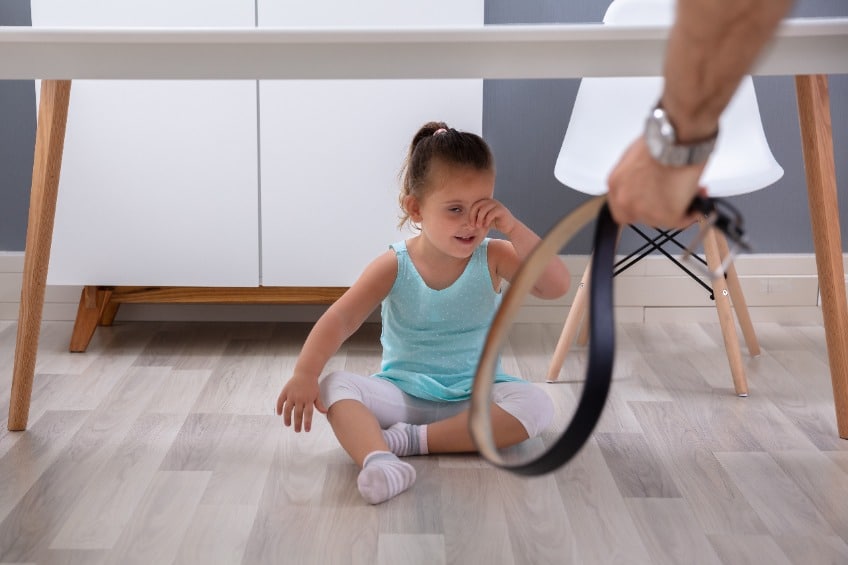 Spanking may impact a child's brain activity and neurodevelopment