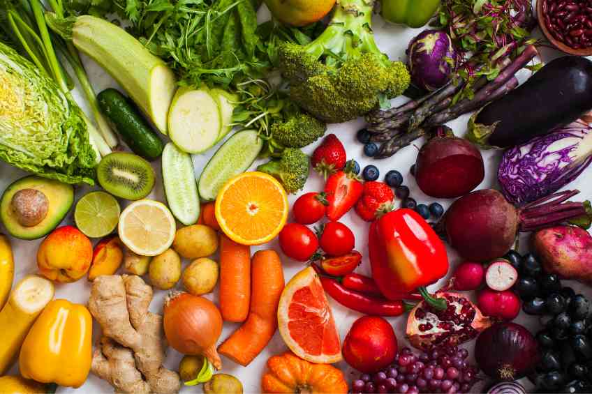 Macular pigments found in colorful fruits and vegetables can extend your visual range.