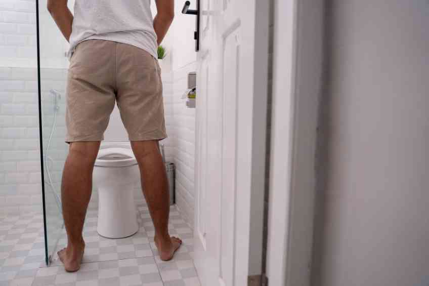 The dangers of standing while urinating