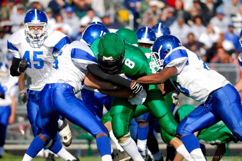 The health effects that sports-related concussions and head traumas have on youth athletes.