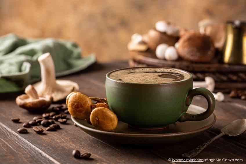 A wake-up call on mushroom coffee