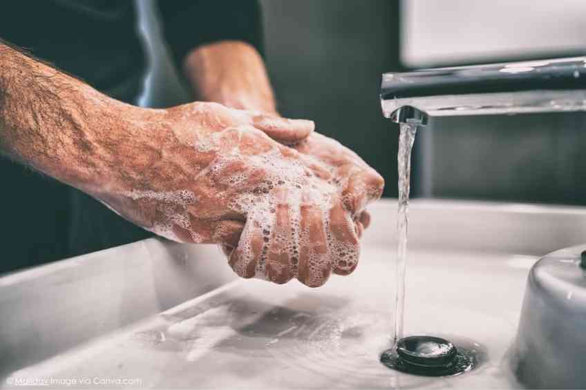 proper handwashing to protect against dangerous germs